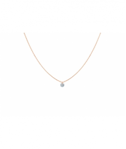 Collier 360° Or Rose