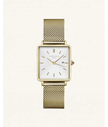 Rosefield The Boxy Blanc Sunray Or 33mm