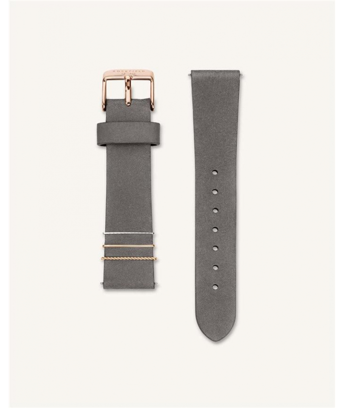 Rosefield The West Village Gris lphant Or Rose 33mm