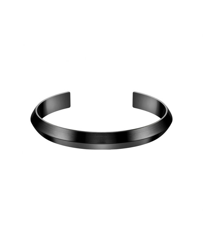 Bracelet homme mercury acier noir et carbone - bracelets-homme - edora