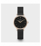 Cluse Montre Boho Chic Petite Mech Black Rose Gold