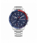 Tommy Hilfiger Bank silver Blue Red