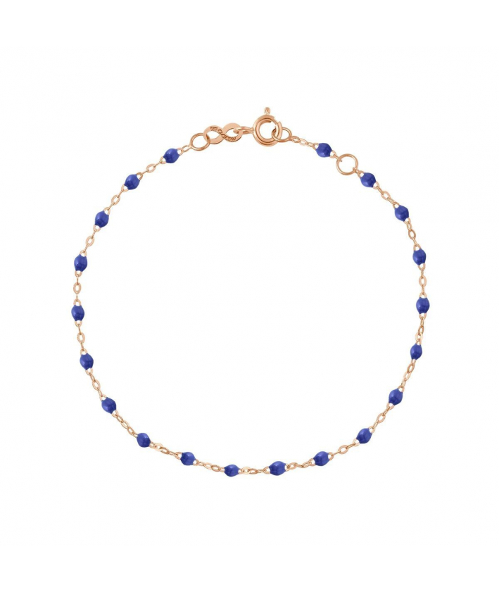 Bracelet bleuet Gigi, Or rose,17 cm