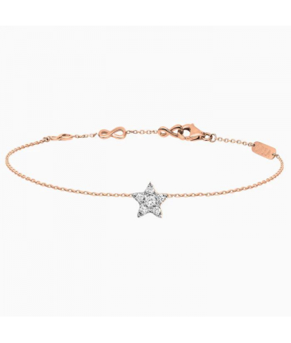 Djula Paris Bracelet Étoile en Or et diamants