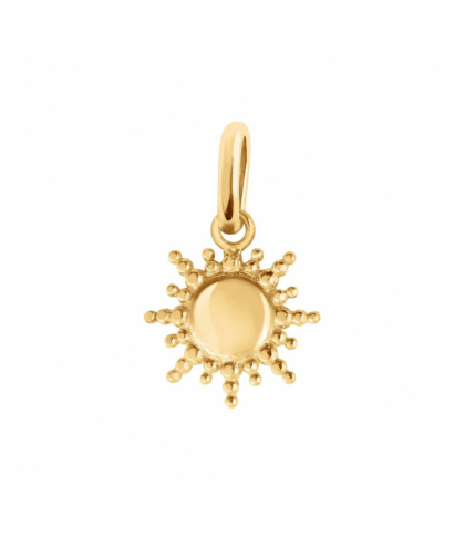 Gigi Clozeau Pendentif Soleil, or jaune