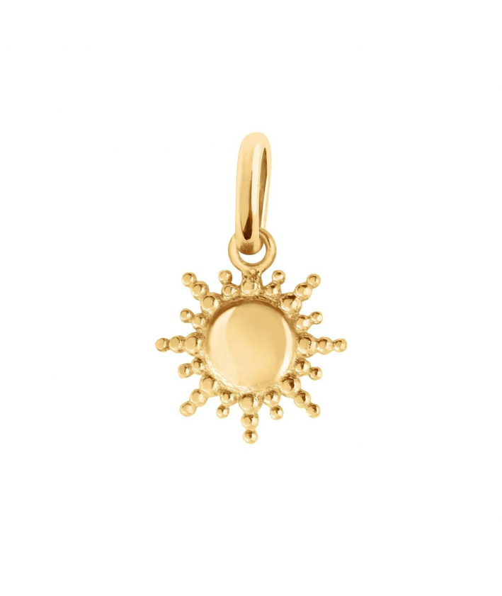 Gigi Clozeau Pendentif Soleil, or jaune