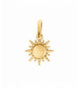 Gigi Clozeau Pendentif Soleil, or jaune