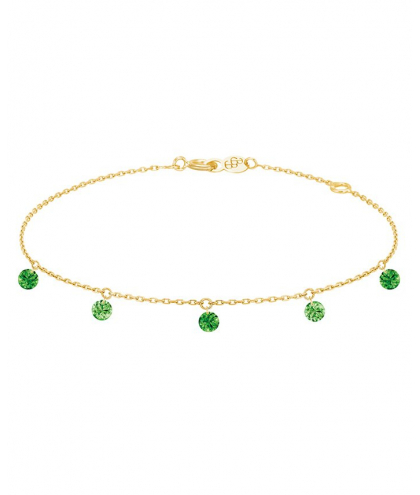 La Brune et La Blonde - Bracelet Confetti Vert
