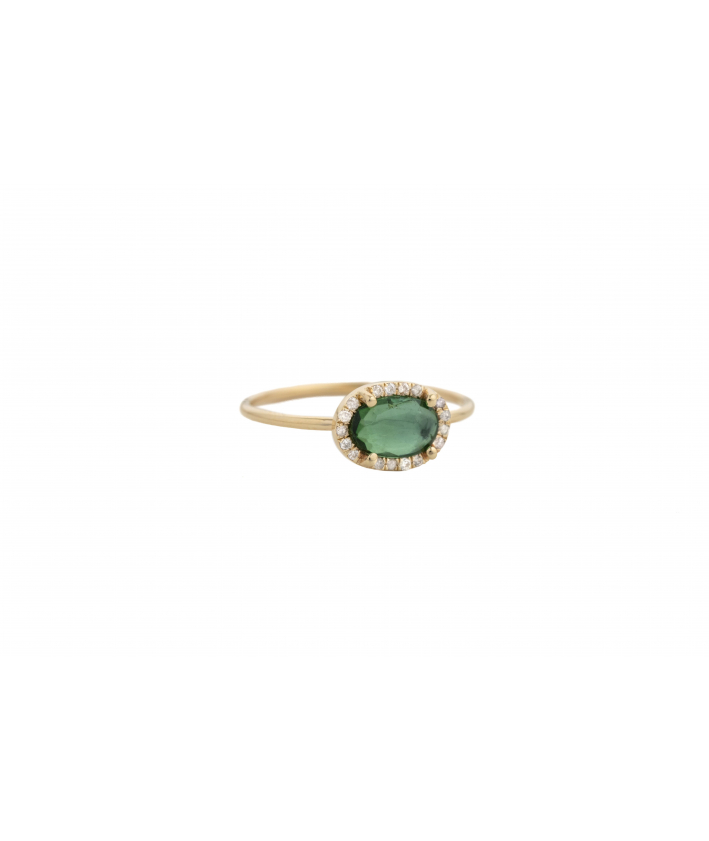 Céline Daoust - Stella Ring Tourmaline diamants Or Jaune