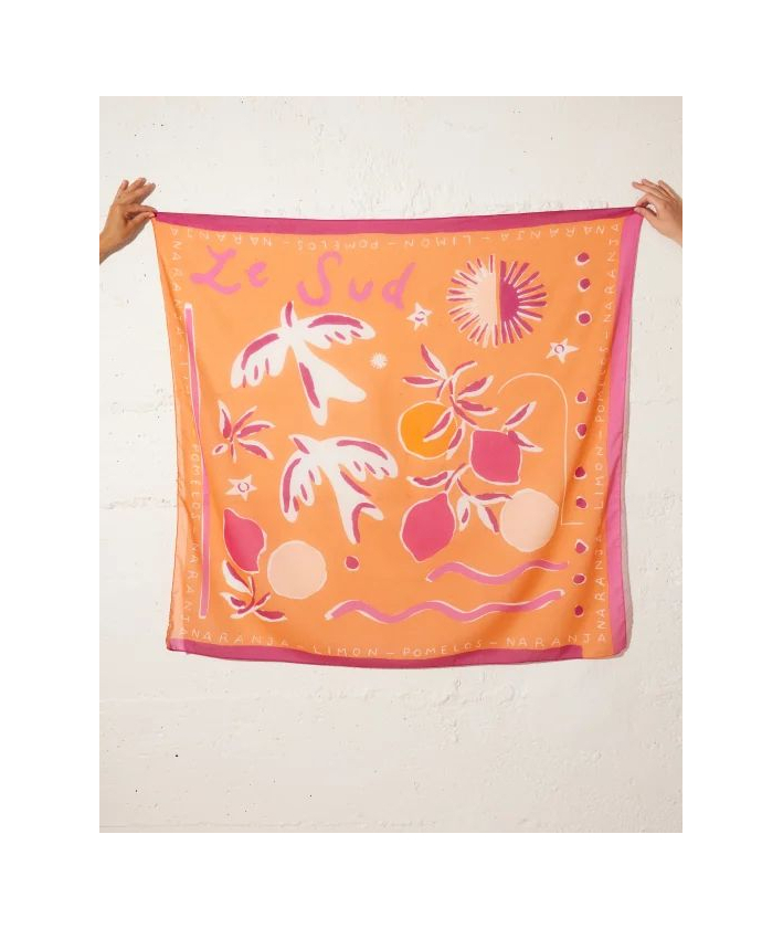 Maradji Foulard Le Sud Orange