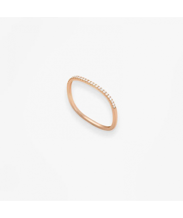 Vanrycke Paris Bague Charlie simple Or Rose