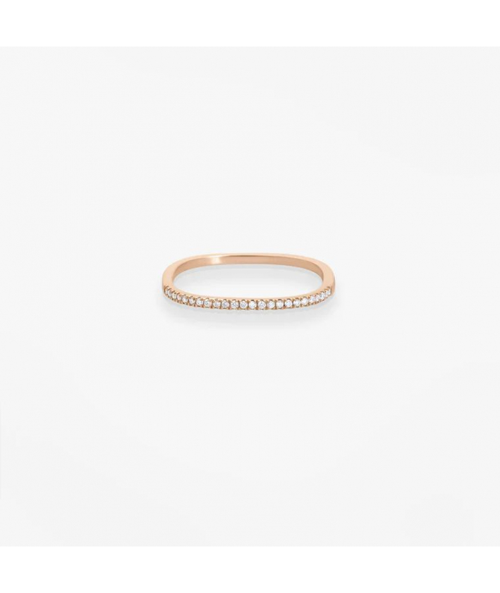 Vanrycke Paris Bague Charlie simple Or Rose