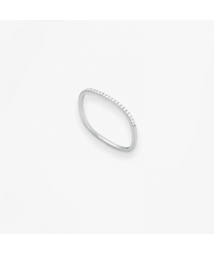 Vanrycke Paris Bague Charlie simple Or Blanc