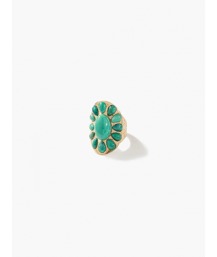 Aurélie Bidermann Bague Navajo Turquoise