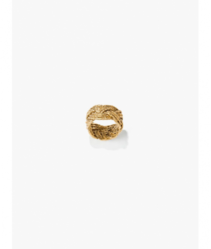 Aurélie Bidermann Bague Miki Tresse