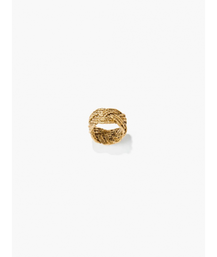 Aurélie Bidermann Bague Miki Tresse