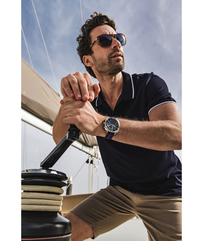 Briston - Clubmaster Chrono Outdoor Navy Blue