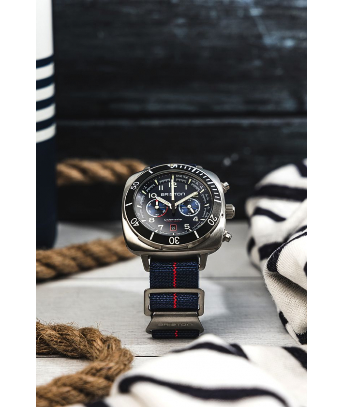 Briston - Clubmaster Chrono Outdoor Navy Blue