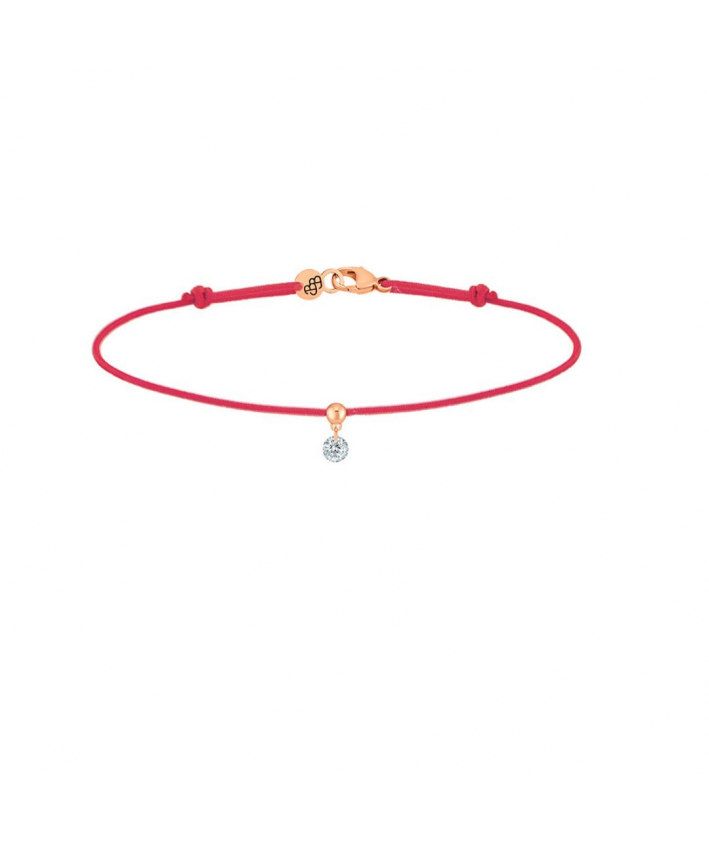 La Brune et La Blond Bracelet CordonRouge  BB Diamant