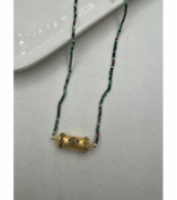 Collier Talisman Rubis-Zoisite